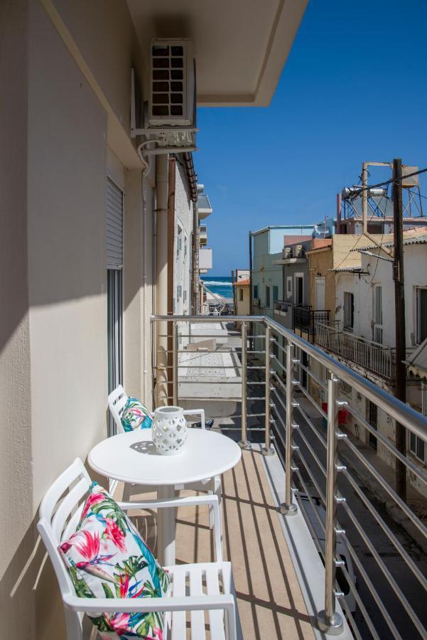 Center Manolia Dream 1 Bedroom Apartment 100M Away From The Beach Chania  Exterior photo